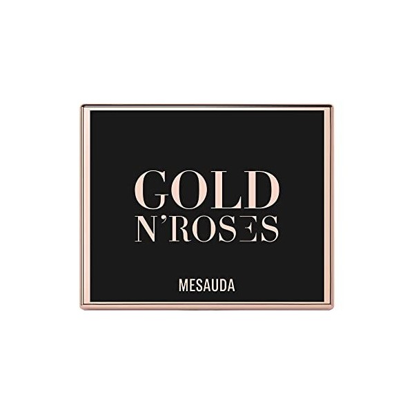 Mesauda Milano Palette 12 parasol compact GoldN Roses - 12 g