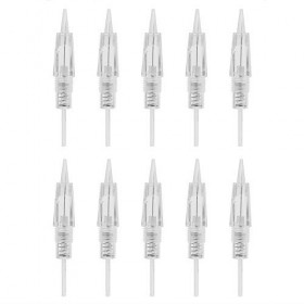 Aiguilles stériles jetables aiguilles stériles jetables 10pcs / ensemble de la lèvre de sourcil de la cartouche de tatouage r