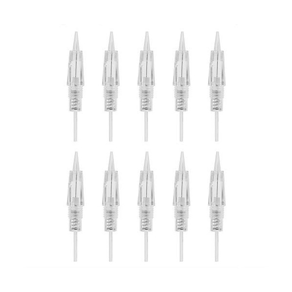 Aiguilles stériles jetables aiguilles stériles jetables 10pcs / ensemble de la lèvre de sourcil de la cartouche de tatouage r