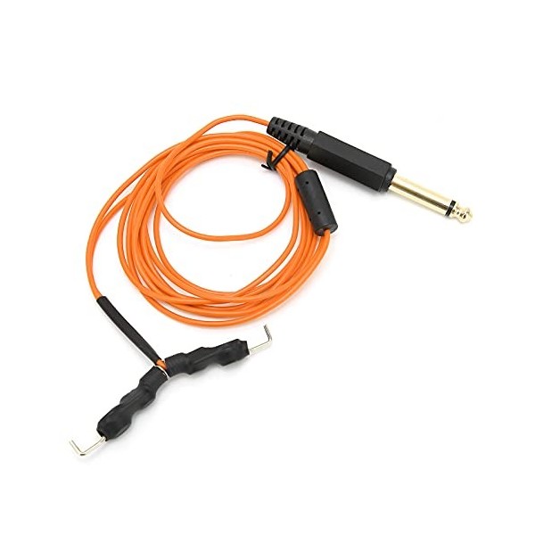 Tattoo Clip Cord - Machine à Tatouer Hook Line Câbles de Machine à Tatouer en Silicone Ligne Dalimentation Cordon Dalimenta