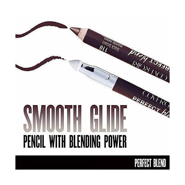 Covergirl Perfect Blend Eyeliner Pencil&nbsp;–&nbsp;Black Brown&nbsp;–&nbsp;Black Brown 110 &nbsp;–&nbsp;2&nbsp;Pk by Covergirl Eyeliner / Khôl / Crayon