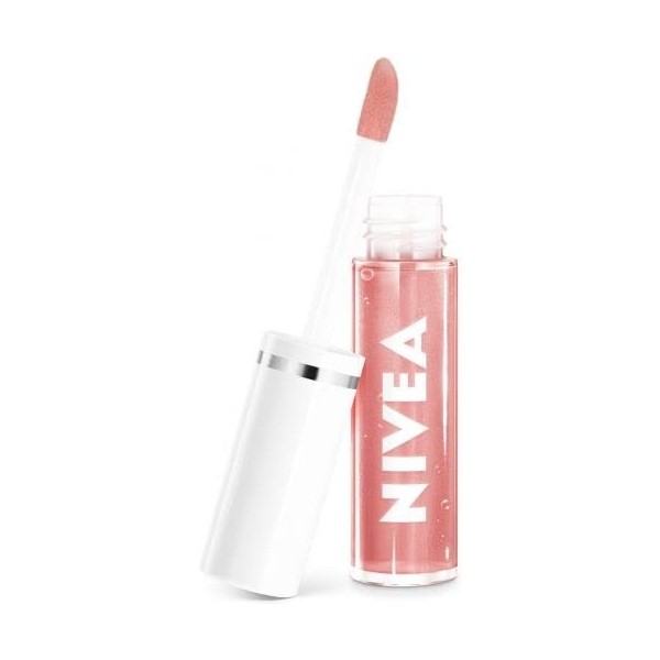 Nivea Caring Lip Oil with Glossy Finish Rose Color Lot de 1