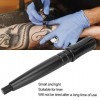 Stylo à main de tatouage, stylo de tatouage lavable à la main stylo de tatouage à la main en alliage daluminium stylo de tat