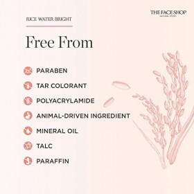 The Face Shop Rice Water Bright Lip & Eye Makeup Remover, 120ml