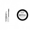 NYX Professional Makeup Gel à Sourcils Control Freak, Mascara avec Gel Fixant Transparent, 10 ml & Poudre de Finition Compact