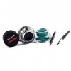 Eyeliner Gel 3g X 2Pcs Eyeliner Longue Durée teinté Crème Imperméable Gel Eyeliner noir+vert 