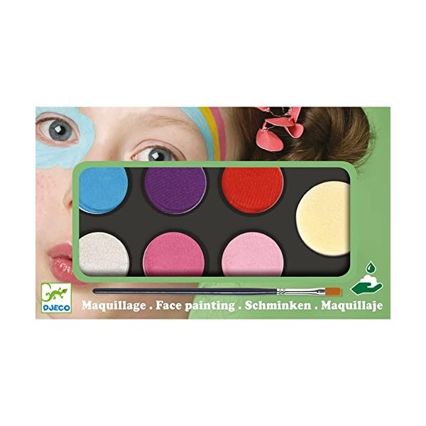 DJECO Maquillage Palette 6 Couleurs Sweet