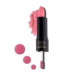 LAURA GELLER NEW YORK Prep-n-Go 2 en 1 Gommage pour les lèvres et lhuile pour les lèvres, huile hydratante et exfoliante, pr