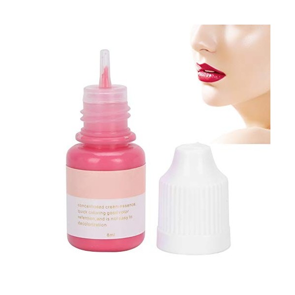 Lip Tattoo 8 ml Lèvres Microblading Pigment Encre de tatouage semi-permanente pour les lèvres Make Up Tattoo Supply Pink 