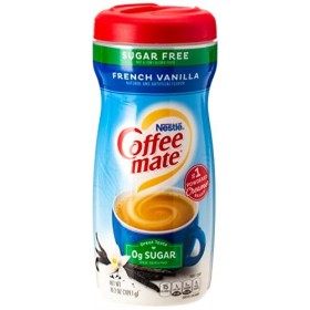 Coffee-Mate Sugar Free Powder, French Vanilla, 10.2 oz