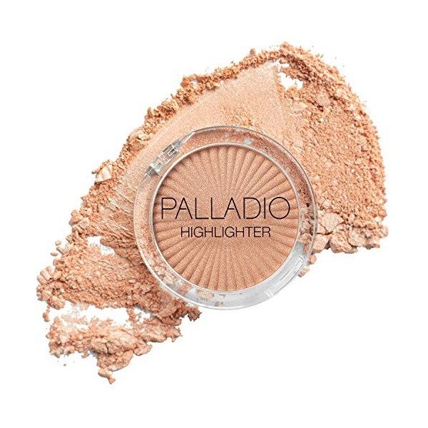 Palladio Sunkissed Surligneur, teintes brillantes qui sculpte, définit et met en valeur dans une application douce et crémeus