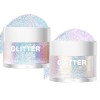 Paillettes Visage 40ml Glitter Body Gel Maquillage Festival Paillette pour Cheve Gel Paillettes Corps