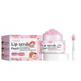 1/2/3pcs pêche exfoliant le gommage à lèvres, gommage doux à lèvres Exfoliant plante gommage à lèvres hydratant soins aux lèv