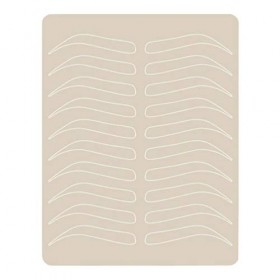 SUPVOX 4 feuilles de tatouage pratique de la peau de sourcil pratique de tatouage accessoires maquillage permanent débutant d