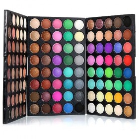 120 Colors Eyeshadow Palette Long Lasting Glitter Matte Eye Shadow Palette for Eye Makeup
