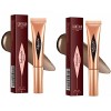 Baguette De Beauté Surligneur, 6pcs Baguette De Beauté Contour, Bâton Surligneur Crémeux 3 en 1, Bronzer Stick Contouring Sti