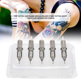 20 pièces plateau de cartouche de tatouage support daiguille de cartouche de tatouage en plastique clair pour salon de tatou