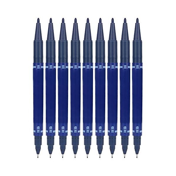 Marqueur de Peau de Tatouage, 10 Pièces Stylo de Marquage de Peau de Positionnement de Piercing de Tatouage à Double Extrémit