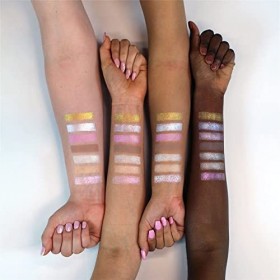 Profusion Cosmetics Collection de 21 Palettes Dombres à Paupières et Pinceau, Pro Pigments