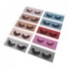 POPETPOP 10 Paires De Faux Cils Épais Maquillage Cils Longs Cils Denses Faux Cils Réutilisables Faux Cils Faciles À Appliquer