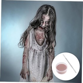 FRCOLOR Lot de 2 ajusteurs de cire cosmétique pour les cicatrices - Cire de cicatrices - Sfx - Mastic de maquillage - Faux ci