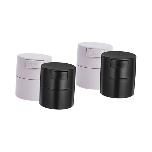 minkissy Pot De Colle Pour Cils 2 Pièces Conteneur De Colle Pour Cils Pot Scellé Organisateurs De Cils Et Stockage De Cosméti