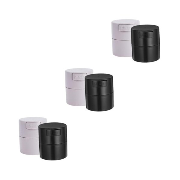 minkissy Pot De Colle Pour Cils 2 Pièces Conteneur De Colle Pour Cils Pot Scellé Organisateurs De Cils Et Stockage De Cosméti