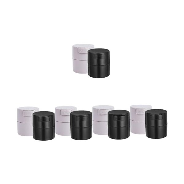 minkissy Pot De Colle Pour Cils 2 Pièces Conteneur De Colle Pour Cils Pot Scellé Organisateurs De Cils Et Stockage De Cosméti