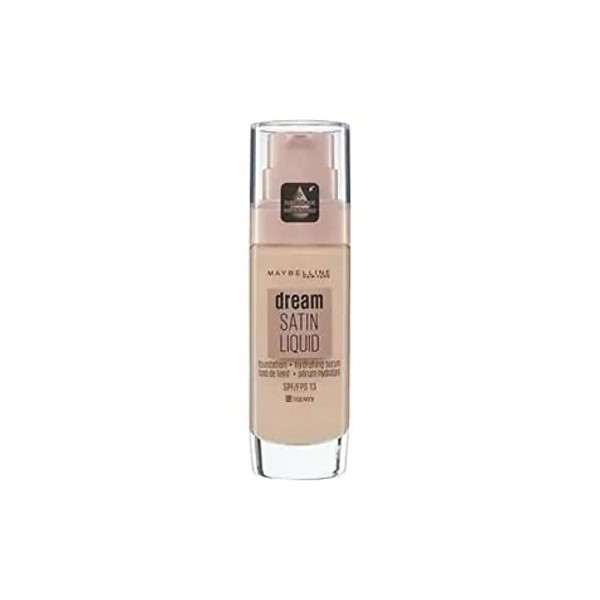 2x Maybelline New York Dream Satin Liquid Foundation 30ml - 03 True Ivory