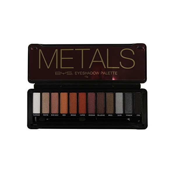 BYS Maquillage - Palette Make-up Artist Metals