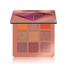 Palette de fards à paupières Maquillage Mat+Shimmer 9 couleurs Poudre dombre eyeshadow longue durée hautement pigmentée impe