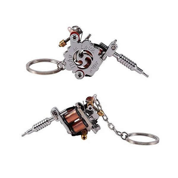 La mini machine portative de tatouage fournit des pistolets Keychain en tant que pendentif dornement de tatouage