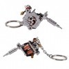 La mini machine portative de tatouage fournit des pistolets Keychain en tant que pendentif dornement de tatouage