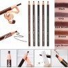 THetie Eye Liner 1 PC Pen-Brow Source étanche Maquillage Permanent sauf-poumon Position de positionnement Lèvre Brun foncé Ey