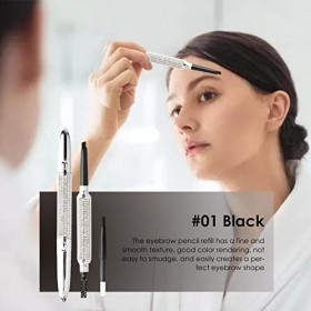 Eye Liner Souris à sourcils Saint-Stylo à double tête étanche longue durée de vie à la mode et exquise Bonne couleur Rendu no