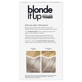 Clairol Blonde It Up Crystal Glow Kit de toner pour aquarium Opale éclatante