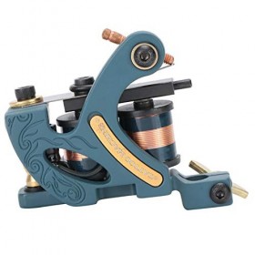 Machine à tatouer rotative, machine de bobine de tatouage de revêtement en acier au carbone pour les artistes débutants en ta