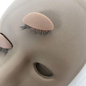 Fubdnefvo Fournitures DExtension de Cils Mannequin pour Cils Ensemble Factice pour Extension de Cils Pratique Cils Mannequin