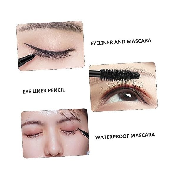 POPETPOP 1 Ensemble Eye-Liner Cils Stylo Eye-Liner Mascara Stylo De Maquillage Pour Les Yeux Fin Mascara Portable Cils Mascar