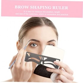 DOITOOL 2 Pièces Règle À Sourcils Moules De Pochoir De Microblading Pochoir À Sourcils Encreurs T Outil T Règle Modèle De Mis