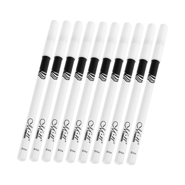 FRCOLOR 20 Pièces Couché Ver À Soie Eye-Liner Surbrillance Crayon Eye-Liner Crayon Eye-Liner Blanc Fard À Paupières Maquillag