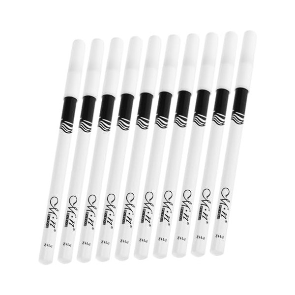 FRCOLOR 20 Pièces Couché Ver À Soie Eye-Liner Surbrillance Crayon Eye-Liner Crayon Eye-Liner Blanc Fard À Paupières Maquillag