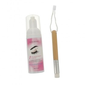 FRCOLOR Mousse Nettoyante Pour Cils Enlever Les Résidus De Maquillage Mousse Pour Cils Lavage Des Cils Extension De Cils Bros