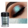 Fard à paupières en poudre, paillettes fard à paupières beauté yeux pigment pigment brillant poudre lèvres maquillage des yeu