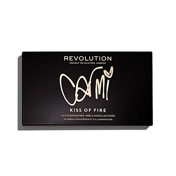 Makeup Revolution - Palette de fards à paupières - Revolution X Carmi - Kiss Of Fire