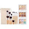 Joyeee Kit de crème de palette de contour de maquillage 15 couleurs, avec 11 pinceaux de maquillage à fonction complète, clai