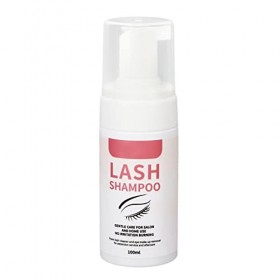 100ml Nettoyant pour les Cils, Nettoyant Hydratant pour les Cils Mousse Fine Démaquillant pour les Cils Mousse Shampooing pou