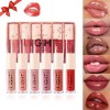 Likesing 12 Couleurs Lot Rouge a Levre Mat Longue Tenue Liquides Rouge a Levre Nude Rose Rouges à Lèvres Sans Transfert Brill