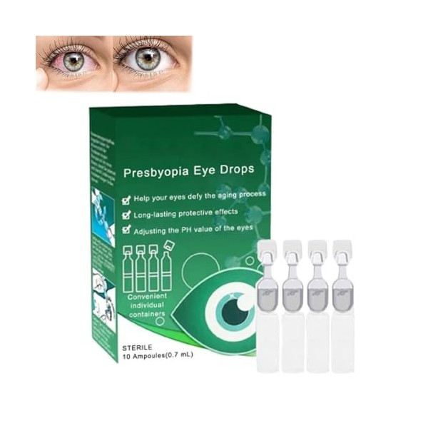 Oveallgo Presbyopia Vision Restore Gouttes pour les yeux, Oveallgo Presbyopia Vision Restore, Oveallgo Eye Drops, gouttes pou