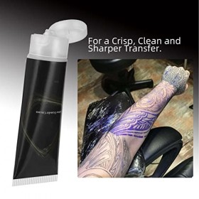 2 Pcs 50 Ml Gel Crème de Transfert de Tatouage, Savon de Transfert de Pochoir de Tatouage Professionnel Fournitures de Pochoi